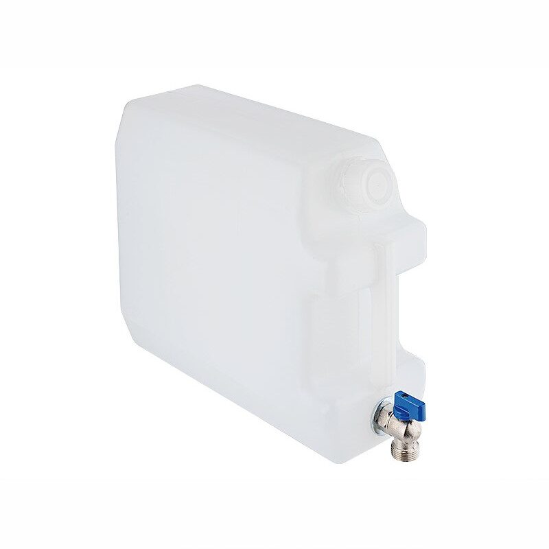 Canistra apa potabila 10L, cu robinet metal, filet fi26mm, alba, atestata alimentar, 86957 Carmotion