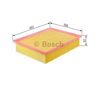 Filtru aer BOSCH  FO26400055 / 10 - 258 - 992  Mercedes Sprinter II