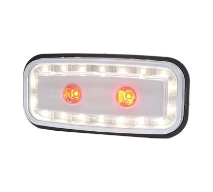 Lampa ceata si mers inapoi, transparenta, 117x56, cu LED, LAMPDEMIA W225 1481 AR F Was