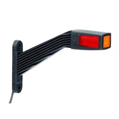 Lampa de gabarit cu brat 190mm, cotit la 45°, LED, 3 functii, dreapta FT-145-P Fristom