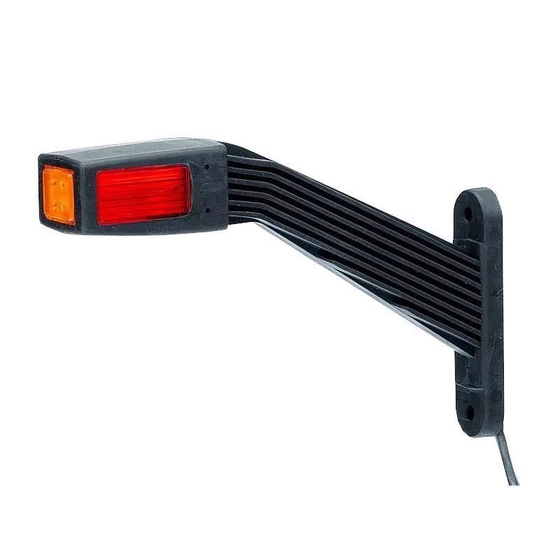 Lampa gabarit cu brat 190mm, cotit la 45Â°, LED, 3 functii, stanga FT-145-L Fristom