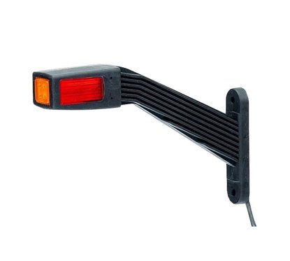 Lampa gabarit cu brat 190mm, cotit la 45°, LED, 3 functii, stanga FT-145-L Fristom