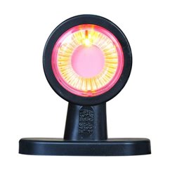 Lampa gabarit cu brat drept 95mm, 411, LED, alb-rosie, 12-24V Was  