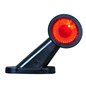 Lampa gabarit cu brat oblic 45Â° 108mm, LED, alb-rosie, stanga, 12-24V, W21.7s 417bcL Was 
