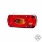 Lampa spate 215X100, 5 functii, cu ceata, stanga, cu mufa, MD-036 L Bajonet Fristom