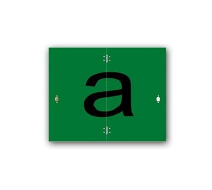 Placa reflectorizanta transport agricol, verde, pliabila 400x500mm TI-R/A Automax 