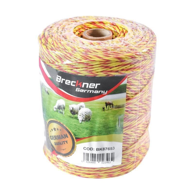 Rola fir galben cu rosu, fi2, 6x0.15mm, 500M, BK87653