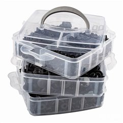 Set 620 cleme si elemente de fixare, 16 marimi diferite, 02831 Amio 