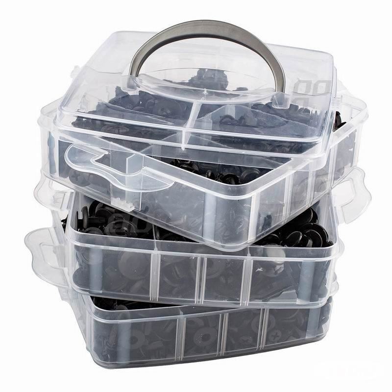 Set 620 cleme si elemente de fixare, 16 marimi diferite, 02831 Amio 