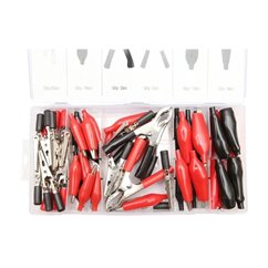 Clesti cablu curent, cutie 60 bucati, SwordFish 61030 bk92212