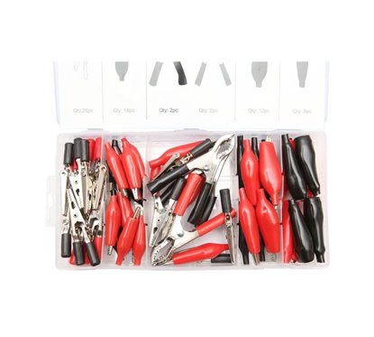 Clesti cablu curent, cutie 60 bucati, SwordFish 61030 bk92212