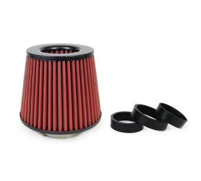 Filtru aer sport, carbon, 3 adaptori montare, 01713 Amio