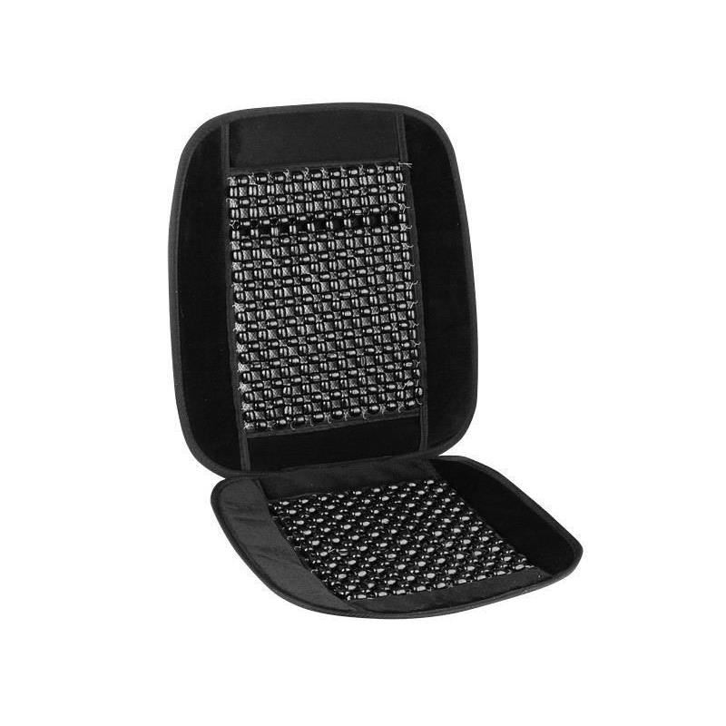 Husa scaun cu bile si velur, negru, 86237 Carmotion Husa scaun cu bile si velur, negru, 86237 Carmotion