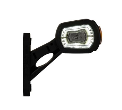Lampa gabarit cu brat 129mm, LED, oblic 45 grade, dreapta, HOR101, LDCC2697 Horpol