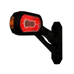 Lampa gabarit cu brat 129mm, LED, oblic 45 grade, stanga, HOR101, LDCC2696 Horpol