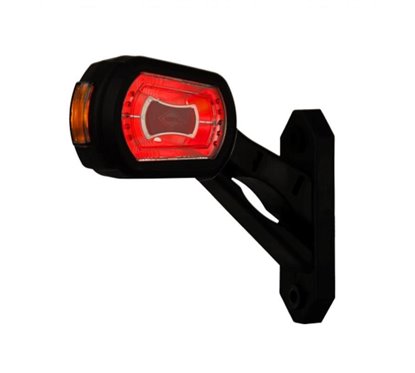 Lampa gabarit cu brat 129mm, LED, oblic 45 grade, stanga, HOR101, LDCC2696 Horpol