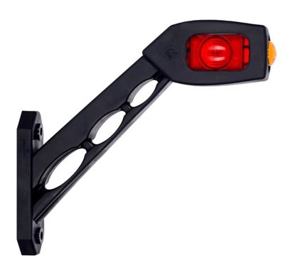 Lampa gabarit cu brat 178mm, LED, 3 functii, dreapta, (tip Hella), LD518/P Horpol