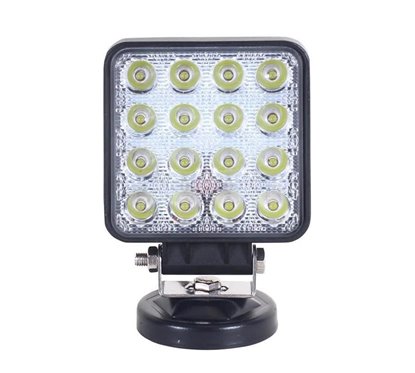 Proiector lucru 110x110, 16 LED-uri, 10-30V, 48W, 3400lm, flood, TT.13208