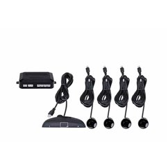 Senzori parcare 4 LED-uri, cu senzori negri, 0442 Automax