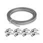 Set 8 coliere planetara banda 3mx8mm W2, cu 8 suruburi, 03035101 Mikalor 