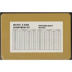 Set oringuri negre cutie galbena 404 buc Sep3030