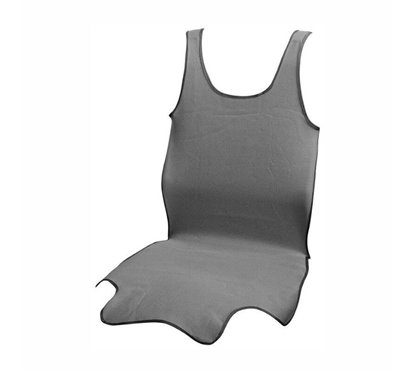 Husa auto pentru 1 scaun, tip maieu, gri, Triko Soft, 31620 Compass
