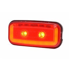 Lampa ceata cu pozitie, color 117x56, cu  LED LAMPDEMIA W225 1481 KR R F Was