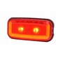 Lampa ceata cu pozitie, color 117x56, cu  LED LAMPDEMIA W225 1481 KR R F Was