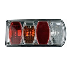 Lampa spate 225x100, 5 functii, cu mers inapoi si numar, dreapta, DF-TR026D Dafa