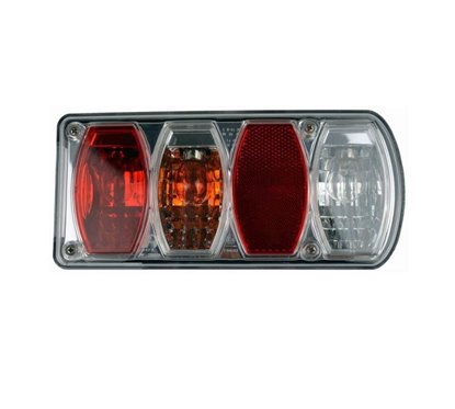 Lampa spate 225x100, 5 functii, cu mers inapoi si numar, dreapta, DF-TR026D Dafa