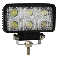 Proiector lucru, 110x60, 6 LED-uri, 9-30V / 18W, AWL02 01613 Amio