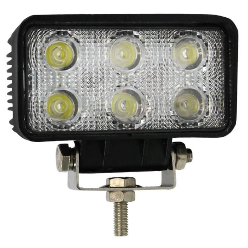 Proiector lucru, 110x60, 6 LED-uri, 9-30V / 18W, AWL02 01613 Amio