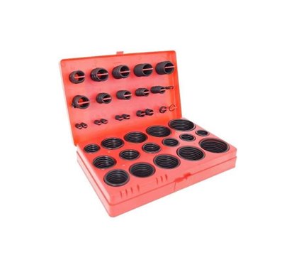 Set inele oring negre, 419buc, Nbr, rezistente la ulei, 86439 Carmotion 
