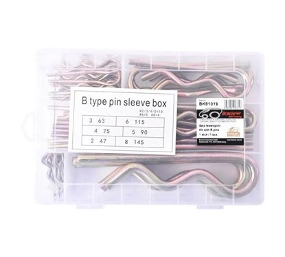 Agrafe, set splinturi in valuri 49buc by03, BK81019