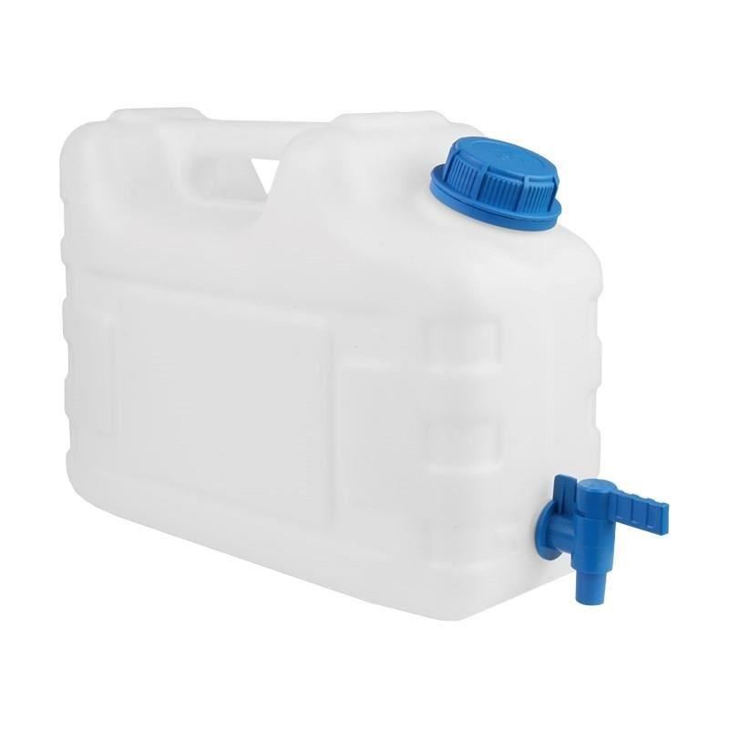 Canistra alba cu robinet de plastic detasabil 10L, atestata alimentar, 86559 Carmotion