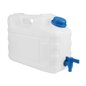 Canistra alba cu robinet de plastic detasabil 10L, atestata alimentar, 86559 Carmotion