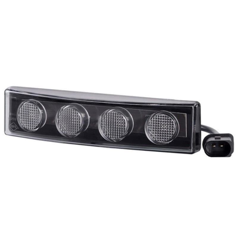 Lampa gabarit 180x45, LED, alba, cu mufa, Scania 4&R, LD996 Horpol
