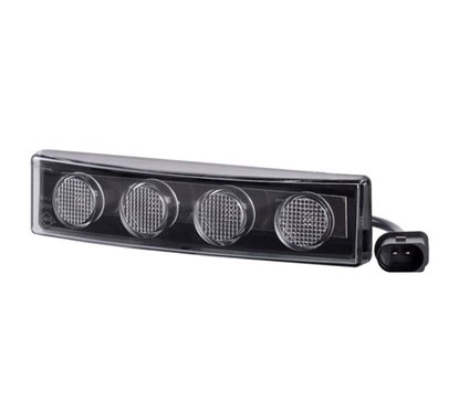 Lampa gabarit 180x45, LED, alba, cu mufa, Scania 4&R, LD996 Horpol