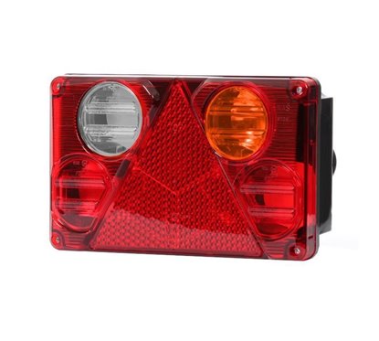 Lampa spate 232x142, 6 functii, cu triunghi, cu mers inapoi, dreapta, W70P 388 Was