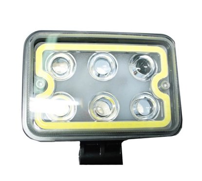 Proiector lucru 110x78, LED, 1450lm, 9-30V / 18W, cu lupa si contur, 42014
