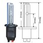 Set bec instalatie 6000K 55W Xenon H3
