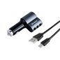 Incarcator auto 3 USB-uri si 1 priza 12V-24V, AutoID, cablu 1m USB, USB C, MyWay 63003 Carmotion