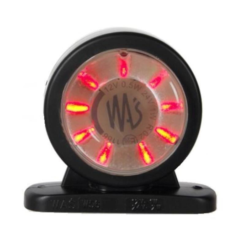 Lampa gabarit cu brat 69.5mm, fi60, LED, cu suport cu picior, W56W 515 Was Lampa gabarit cu brat 69.5mm, fi60, LED, cu suport cu picior, W56W 515 Was