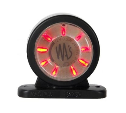 Lampa gabarit cu brat 69.5mm, fi60, LED, cu suport cu picior, W56W 515 Was 