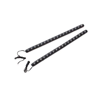 Proiector zi DRL 36x1.8cm 18 LED-uri lupa alb 12V IP67 DIY LED