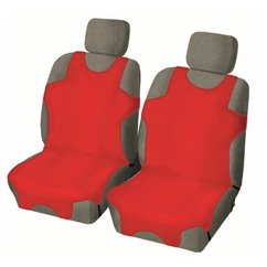 Set 2 huse auto scaune fata tip maieu rosii 42093 CarCo