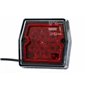 Lampa ceata cu 12 Leduri, 12V, prindere 2 suruburi, FT-223 Fristom