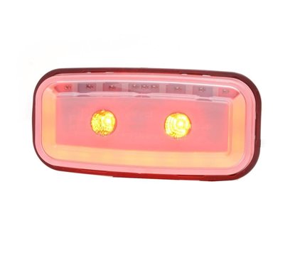 Lampa ceata si pozitie tip NEON, transparenta, 117x56, LED, Lampdemia, W225 1481 R F Was