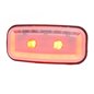 Lampa ceata si pozitie tip NEON, transparenta, 117x56, LED, Lampdemia, W225 1481 R F Was