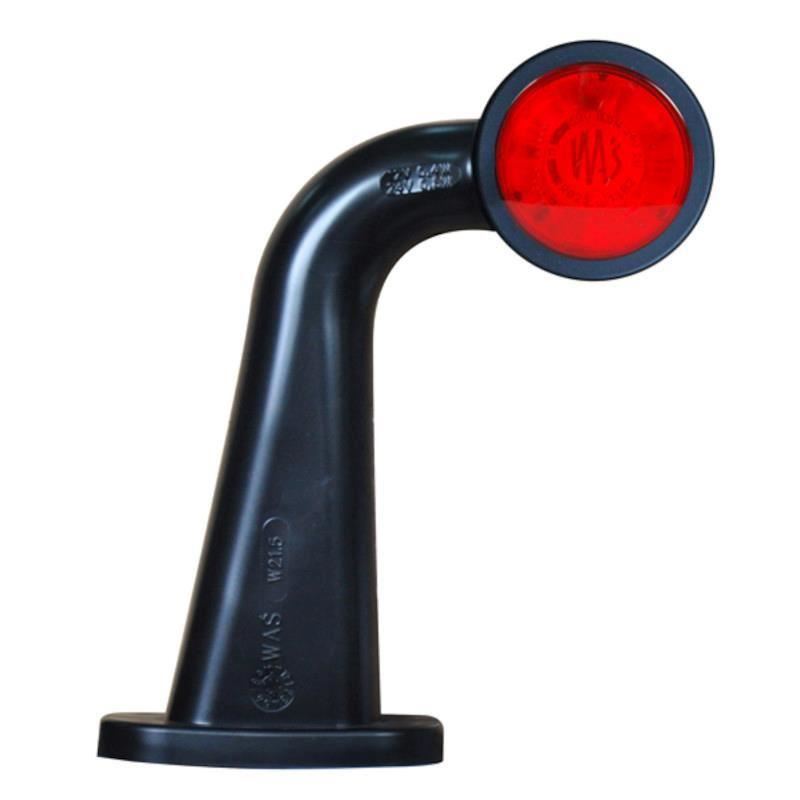 Lampa gabarit cu brat 187mm, oblic 45Â°, LED, AngelEye, dreapta, 499BCP WAS